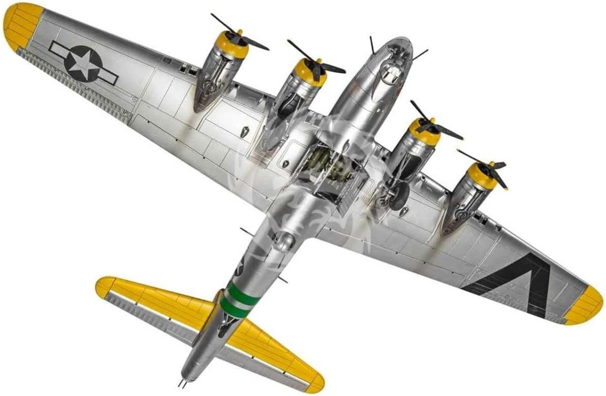 1:72 Scale B - 17G Flying Fortress Model Kit | WW2 Bomber Plane DIY Set - Kwikley