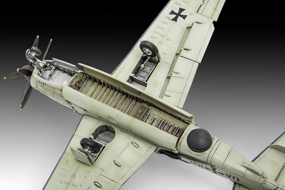 1:72 Scale Plastic Fairey Gannet Military Model Kit – Detailed, Unpainted DIY - Kwikley