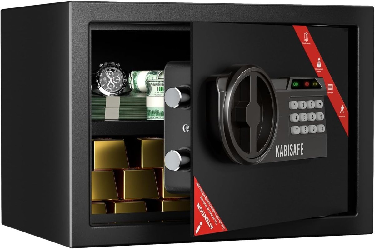 17L Digital Safe Box Security Lock Cash Jewellery Home Office Safe - Kwikley