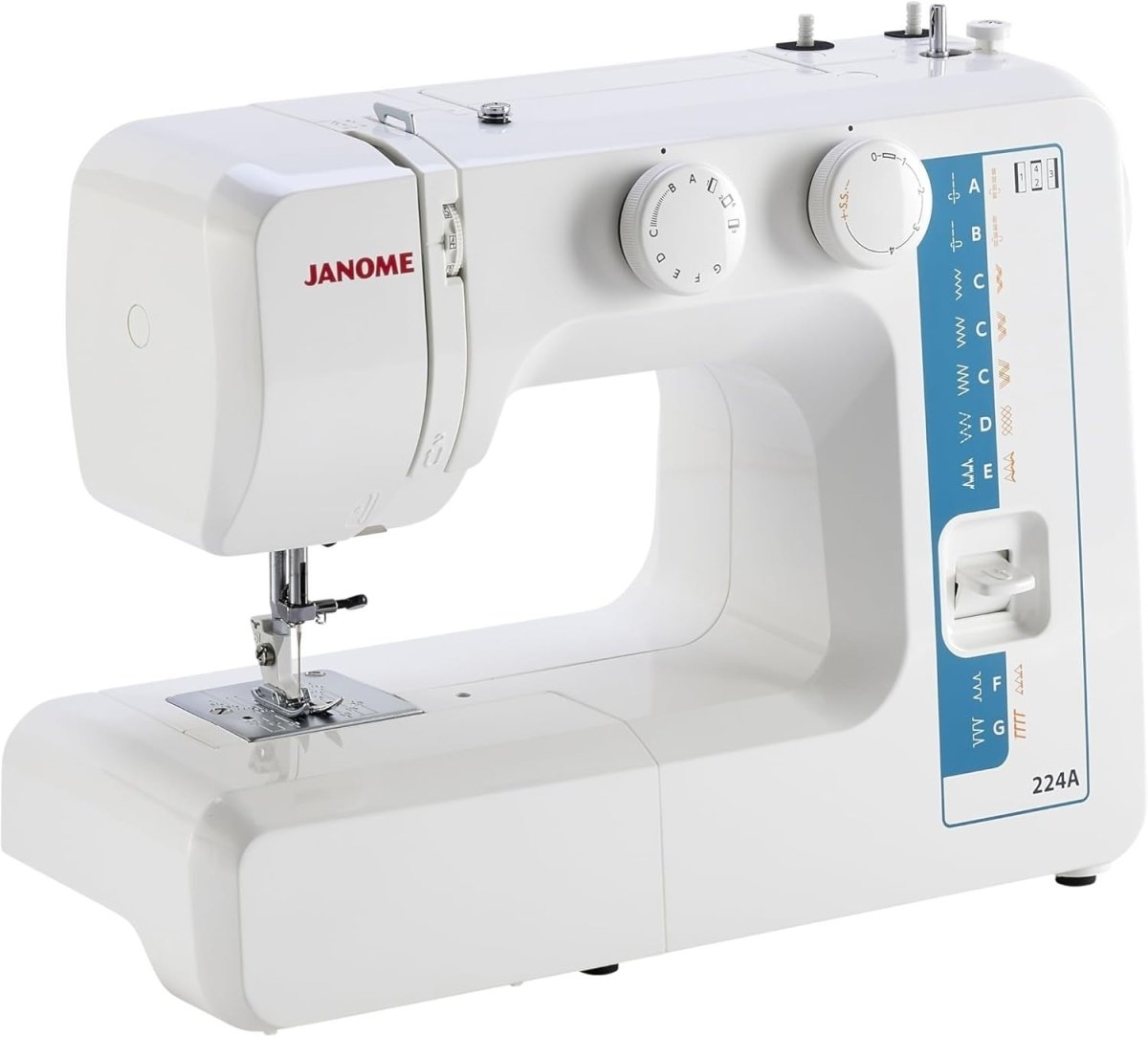 18 Stitch Sewing Machine Free Arm Reverse Stitch Length Control - Kwikley