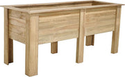180cm Deep Root Wooden Planter Large Garden Bed 350L - Kwikley