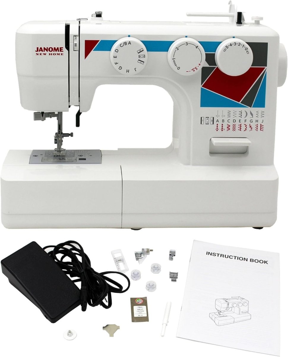 19 Stitch Sewing Machine Needle Threader Free Arm Top Load Bobbin - Kwikley