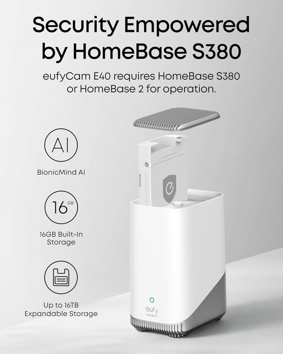 2 Cam 2K Solar Security Camera Kit AI Recognition 16TB Storage - Kwikley