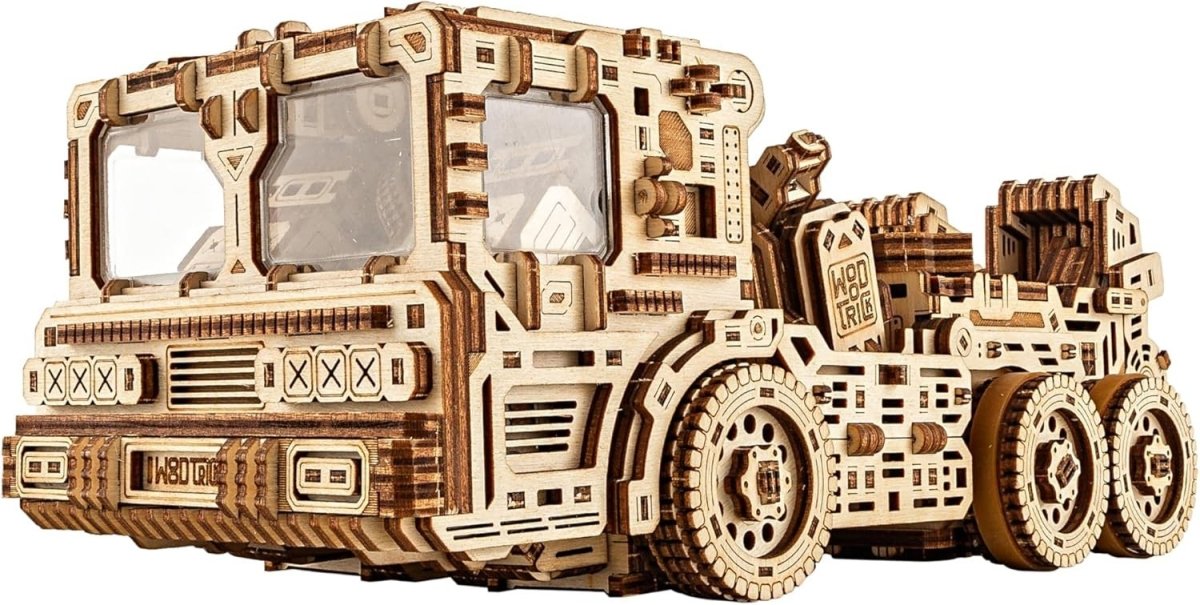 2-in-1 Robot Truck 3D Wooden Puzzle 1212PCS Mechanical Model Kit DIY - Kwikley