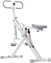 2 in 1 Squat Rowing Machine Foldable Fitness Trainer w/ LCD 12 Levels - Kwikley