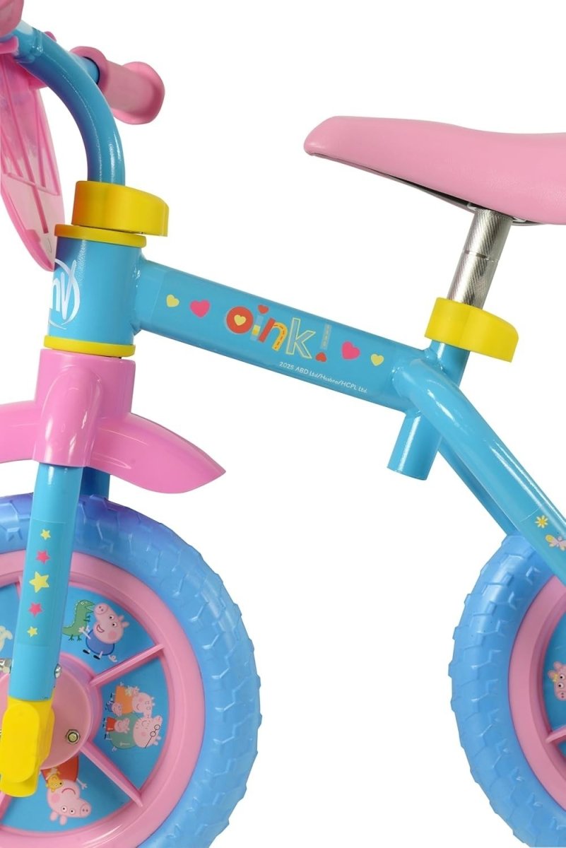 2 In 1 Toddler Bike Balance Training Bike Removable Pedals Age 2+ 10" - Kwikley