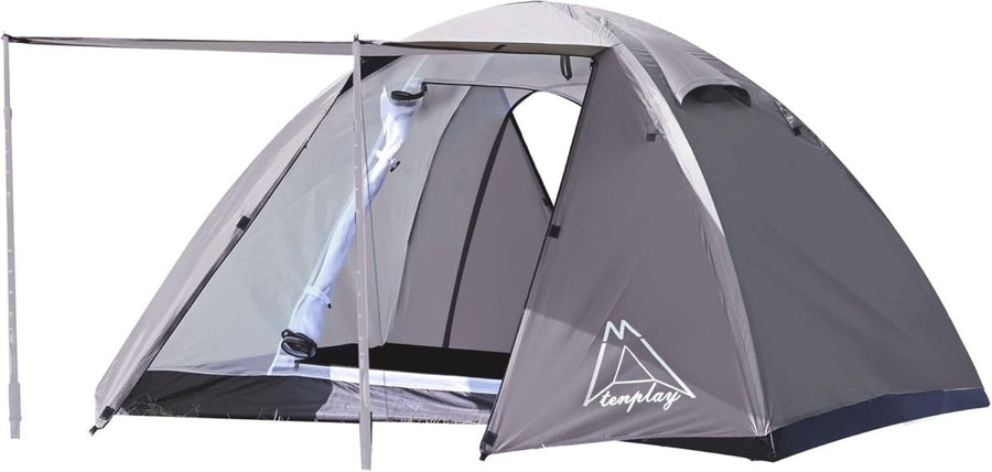2 Man Camping Tent PU3000mm Waterproof Lightweight - Kwikley