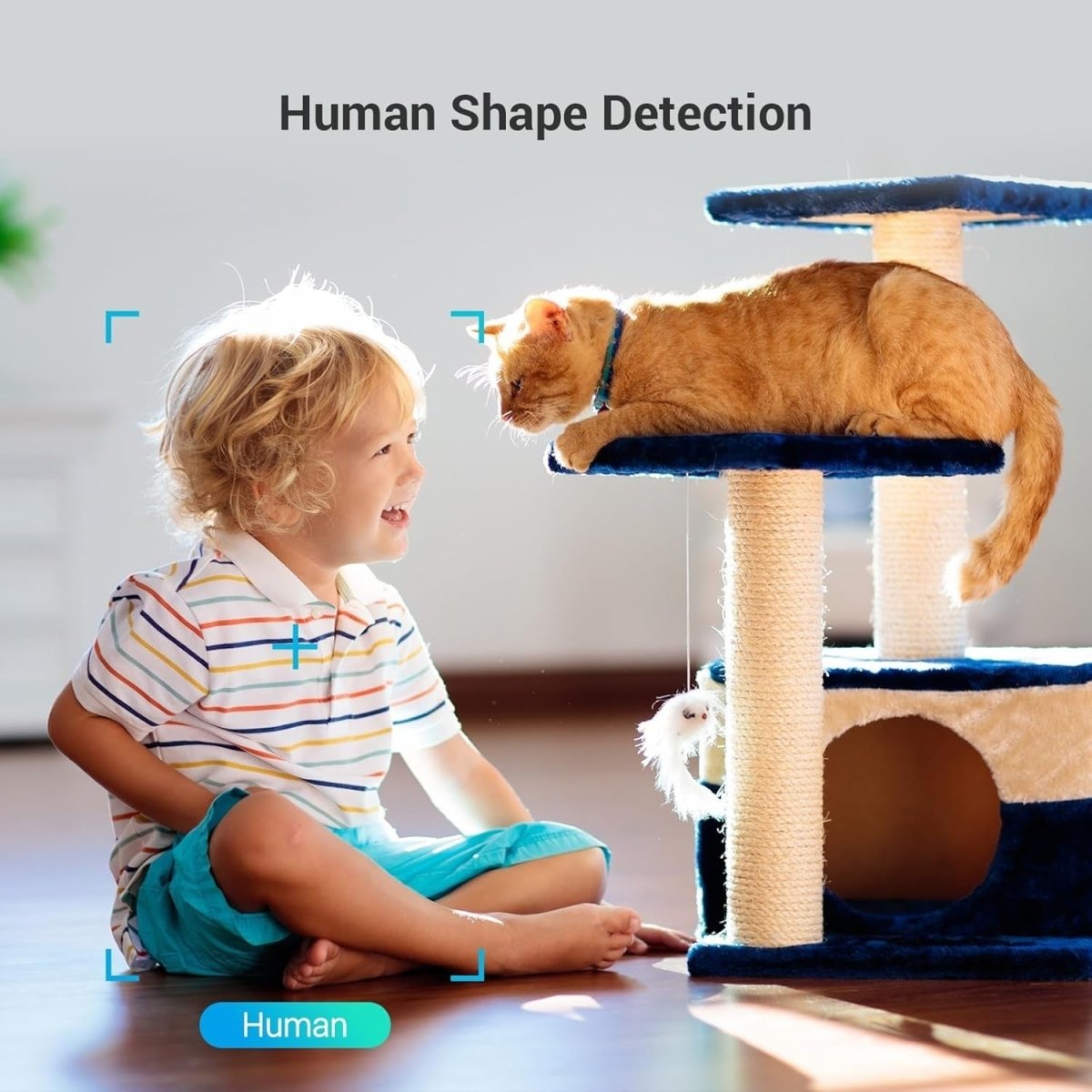 2 Pack 2K Indoor Security Cameras 360° Baby Pet Monitor WiFi CCTV - Kwikley