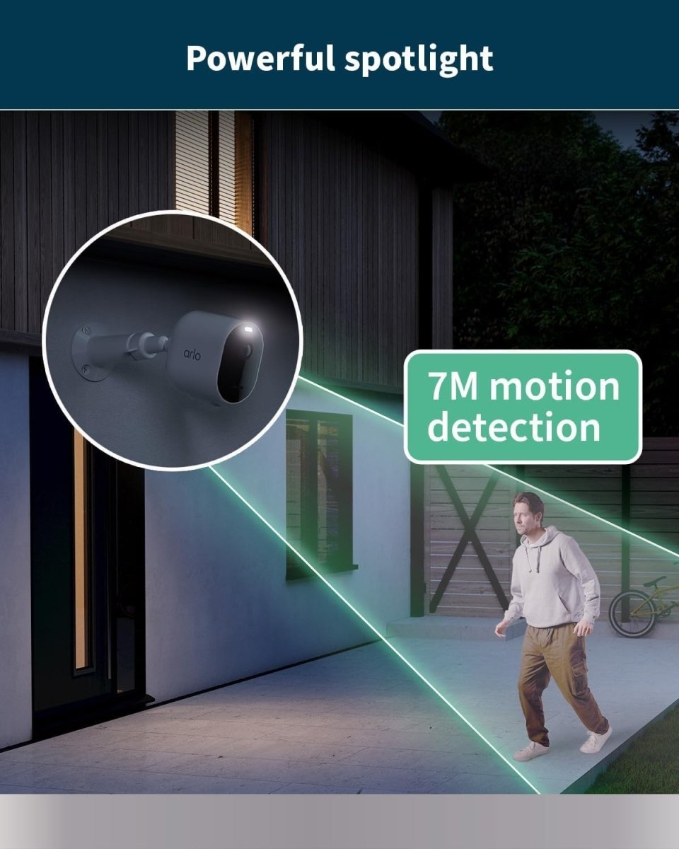 2 Pack 2K Wireless Security Camera Outdoor Battery WiFi Night Vision - Kwikley