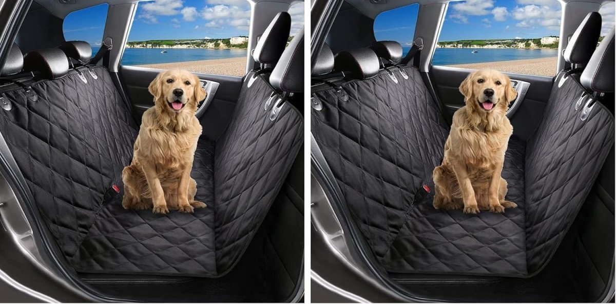 2 Pack Waterproof Dog Car Seat Cover Hammock SUV Truck Boot Protector - Kwikley