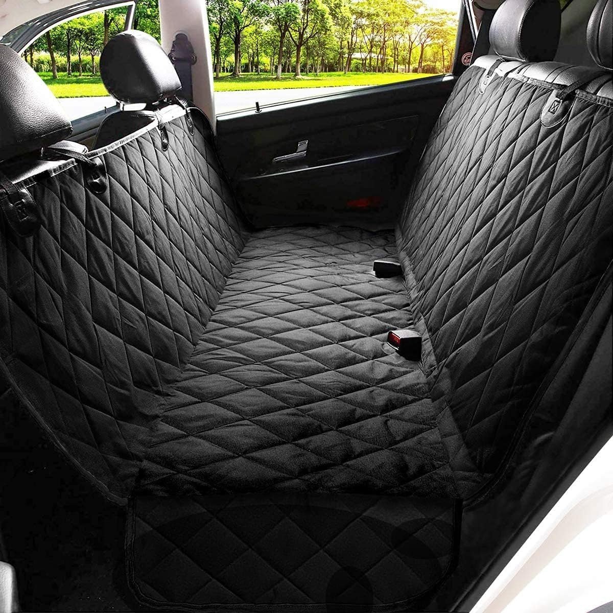 2 Pack Waterproof Dog Car Seat Cover Hammock SUV Truck Boot Protector - Kwikley