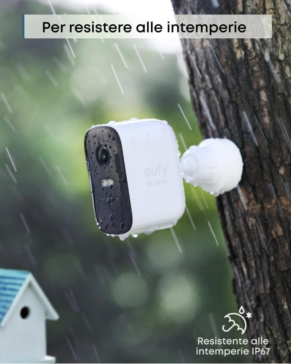 2 Pack Wireless Security Cameras 1080P HD Outdoor 180 Day Battery - Kwikley