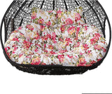 2 Seater Egg Chair Cushion Waterproof Swing Seat Pad Thick Outdoor Comfort