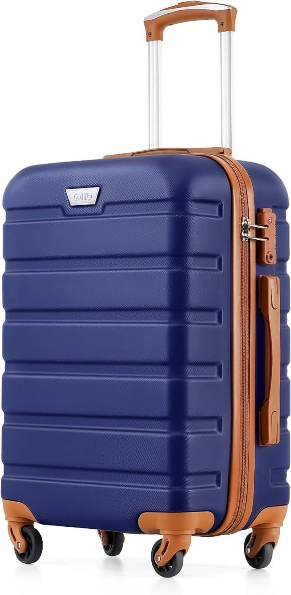 20 Inch Carry On Suitcase EasyJet Cabin Lightweight TSA Lock Spinner - Kwikley