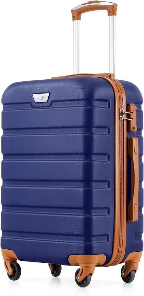 20 Inch Carry On Suitcase EasyJet Cabin Lightweight TSA Lock Spinner - Kwikley