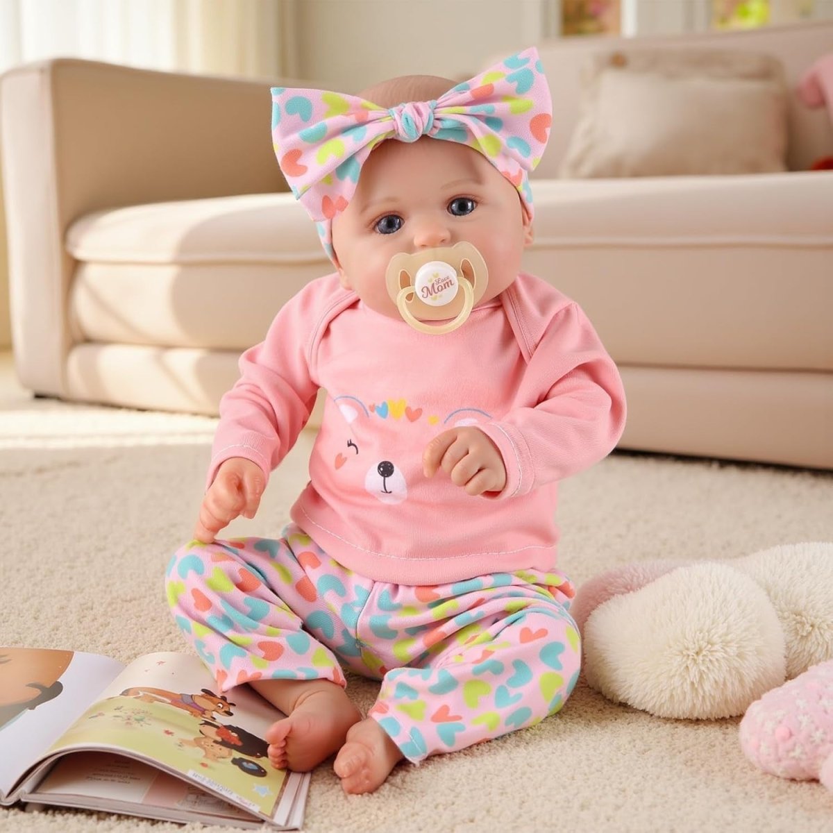 20 Inch Reborn Baby Doll Soft Body Realistic Newborn Girl Gift - Kwikley