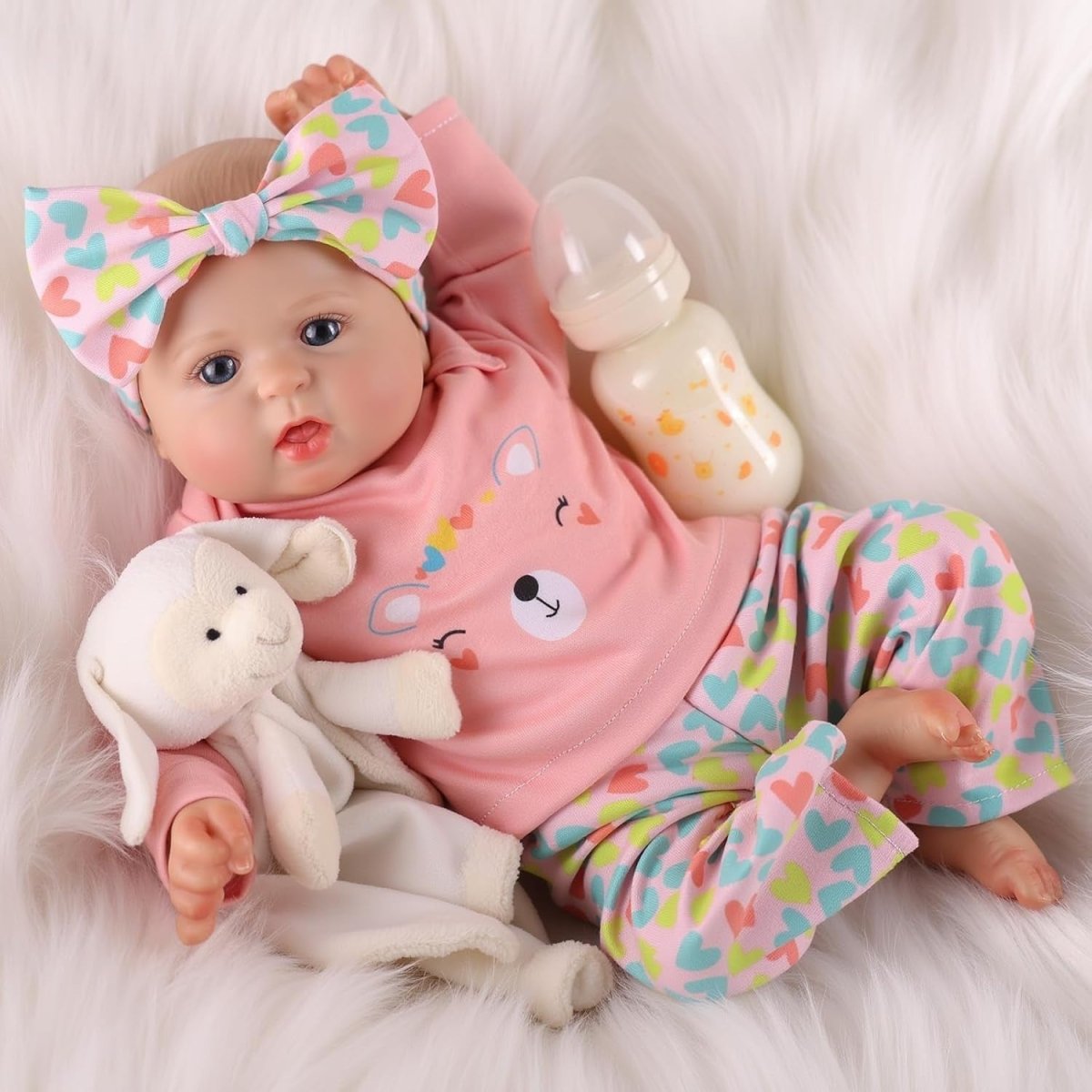 20 Inch Reborn Baby Doll Soft Body Realistic Newborn Girl Gift - Kwikley