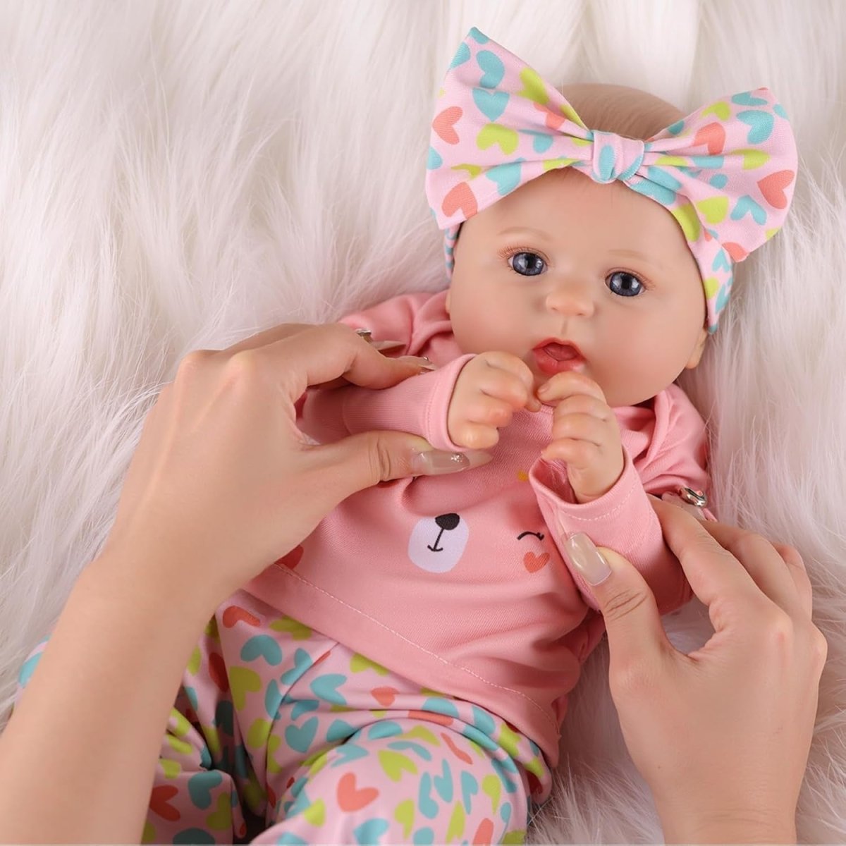 20 Inch Reborn Baby Doll Soft Body Realistic Newborn Girl Gift - Kwikley