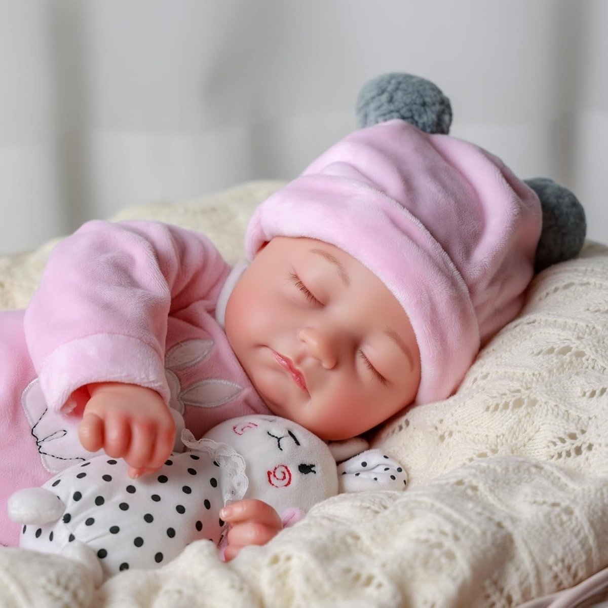 20 Inch Sleeping Reborn Baby Doll Soft Body Realistic Girl Gift - Kwikley