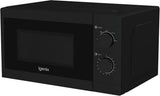 20L 800W Manual Microwave Oven 5 Power Levels Defrost Timer