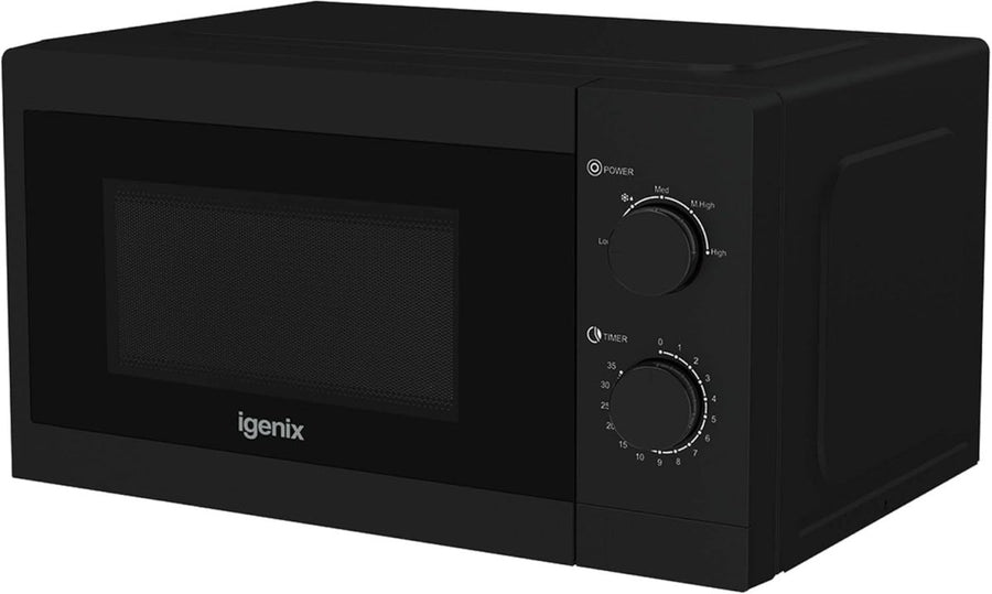 20L 800W Manual Microwave Oven 5 Power Levels Defrost Timer - Kwikley