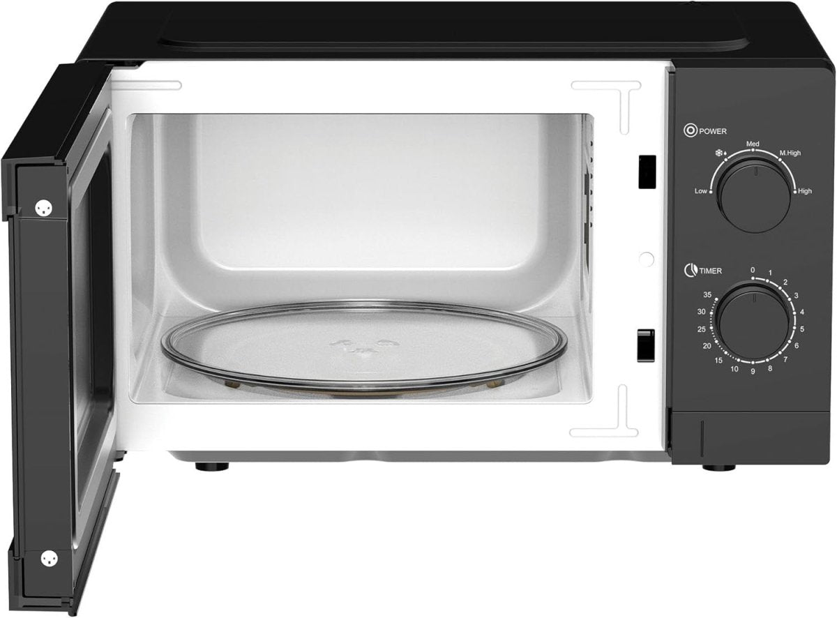 20L 800W Manual Microwave Oven 5 Power Levels Defrost Timer - Kwikley