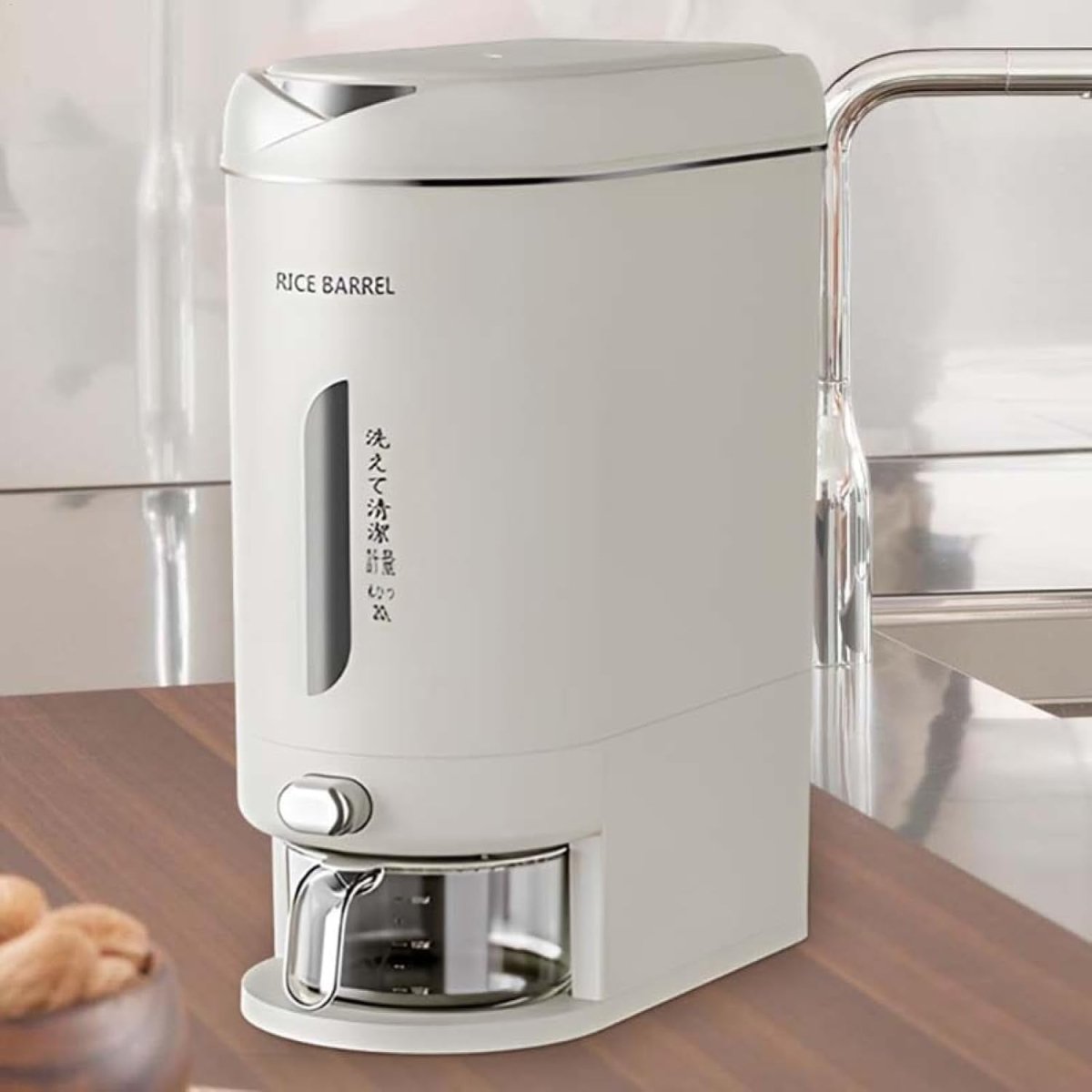 20L Cereal Bucket Rice Dispenser Moisture Proof Grain Storage Bin - Kwikley