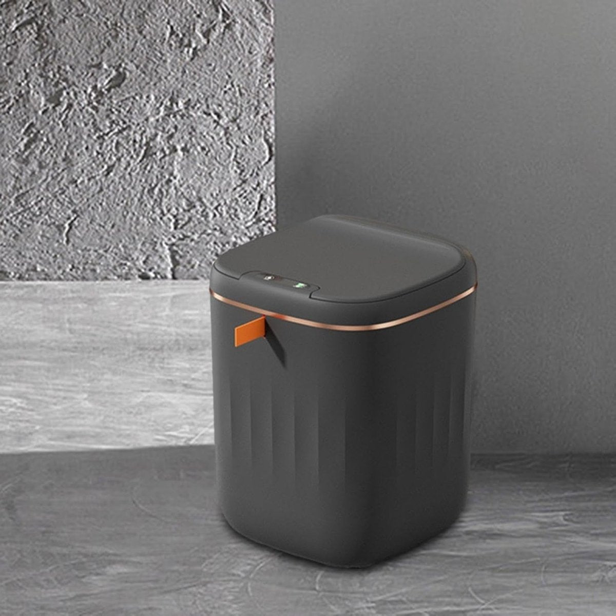 20L Touchless Trash Can Automatic Sensor Bin Black Gold - Kwikley