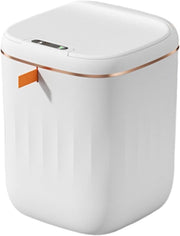 20L Touchless Trash Can Automatic Sensor Bin White Gold - Kwikley