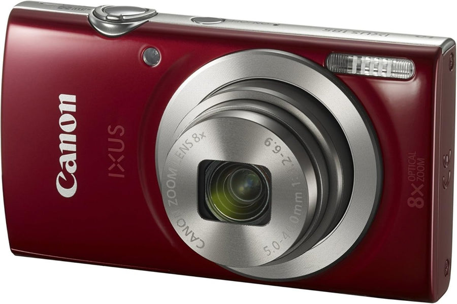 20MP Digital Camera 8X Optical Zoom HD 720P Compact Point Shoot Red - Kwikley