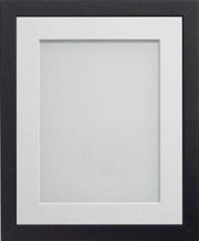 20x16 Inch Black Photo Frame A3 Mount Real Glass - Kwikley