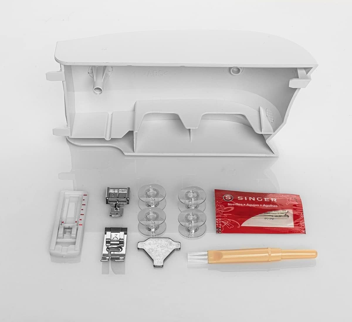 21 Stitch Sewing Machine Free Arm Metal Frame Accessory Storage - Kwikley