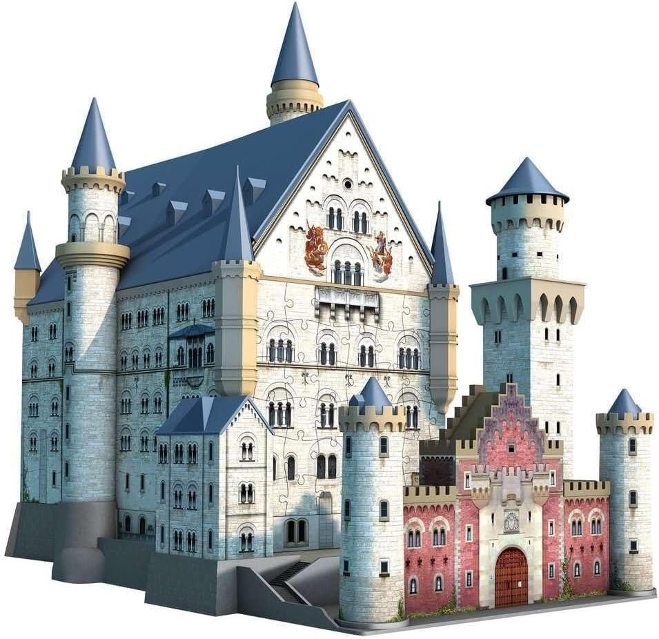 216pc 3D Castle Puzzle Model Kit Landmark Building Collectible Decor - Kwikley