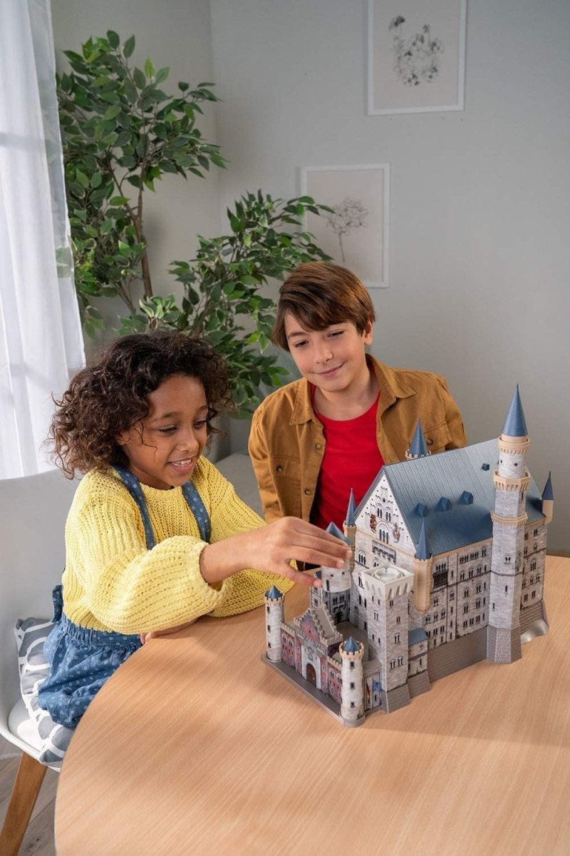 216pc 3D Castle Puzzle Model Kit Landmark Building Collectible Decor - Kwikley