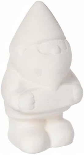 4Pcs Paint Your Own Garden Gnomes Ceramic Kids Craft Kit