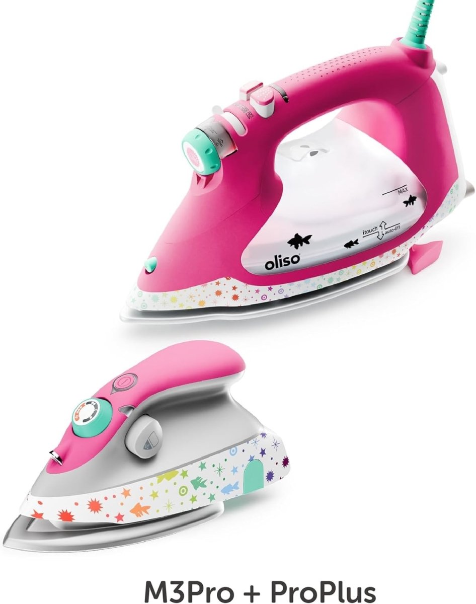 2400W Smart Steam Iron Diamond Ceramic Soleplate Auto Lift - Kwikley