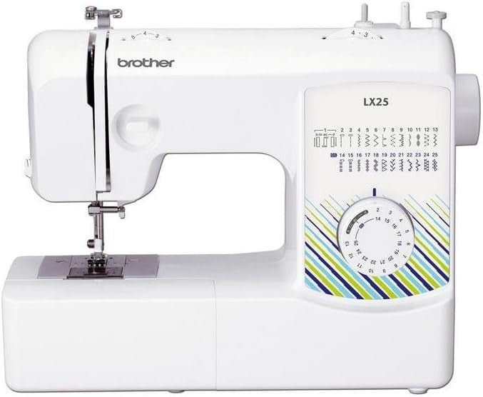 25 Stitch Sewing Machine Free Arm LED Light Top Load Bobbin Electric - Kwikley