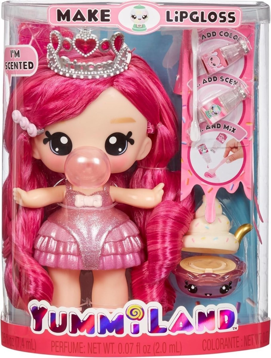 25cm Scented Fashion Doll DIY Lip Gloss Kit Num Nom Pet Set - Kwikley