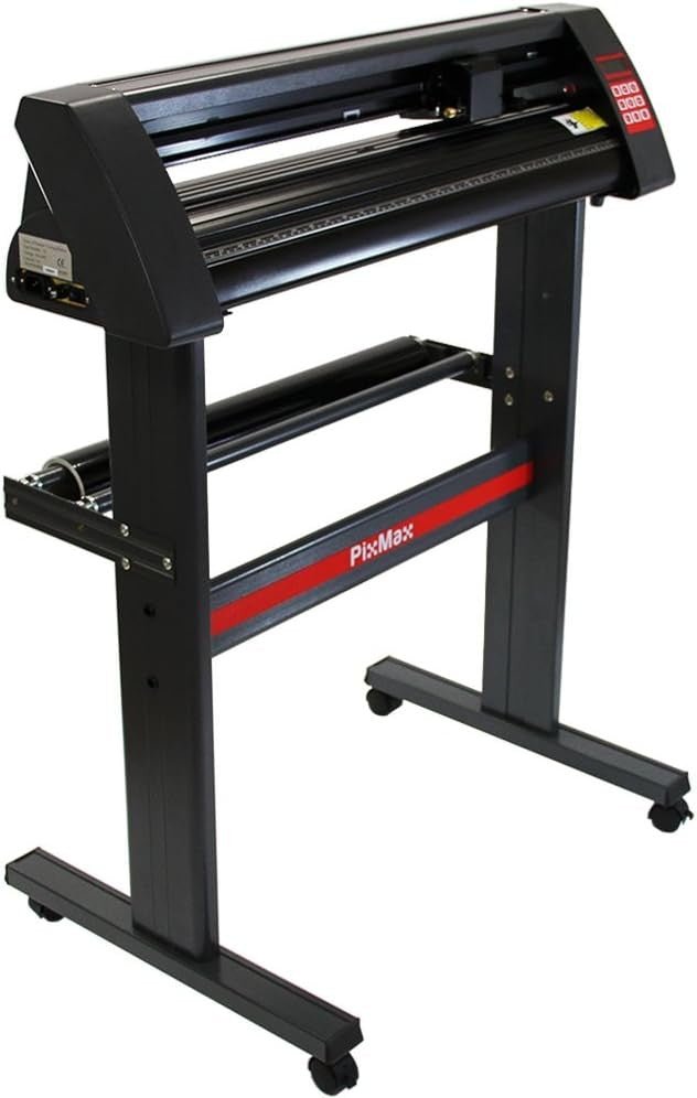 28in Vinyl Cutter Plotter Sign Sticker Decal Cutting Machine with Stand - Kwikley