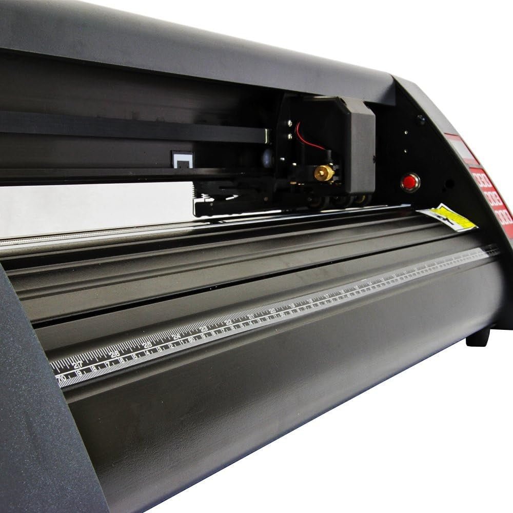 28in Vinyl Cutter Plotter Sign Sticker Decal Cutting Machine with Stand - Kwikley