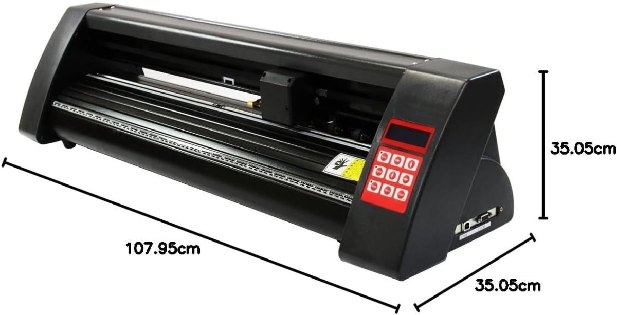 28in Vinyl Cutter Plotter Sign Sticker Decal Cutting Machine with Stand - Kwikley