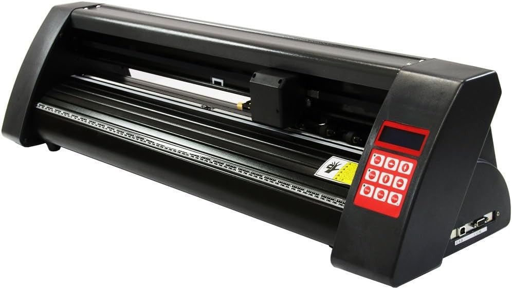 28in Vinyl Cutter Plotter Sign Sticker Decal Cutting Machine with Stand - Kwikley