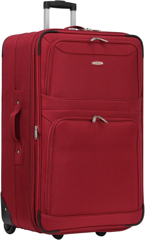 29” Extra Large Soft Suitcase Expandable Lightweight Check In Luggage 92L - Kwikley