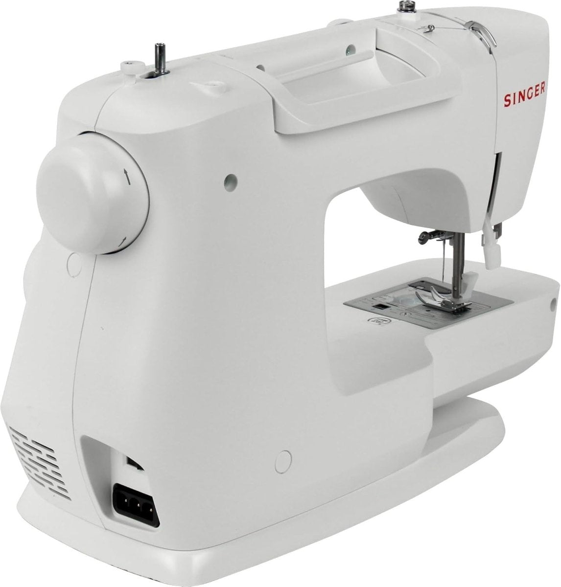 29 Stitch Sewing Machine 1 Step Buttonhole LED Light Electric White - Kwikley