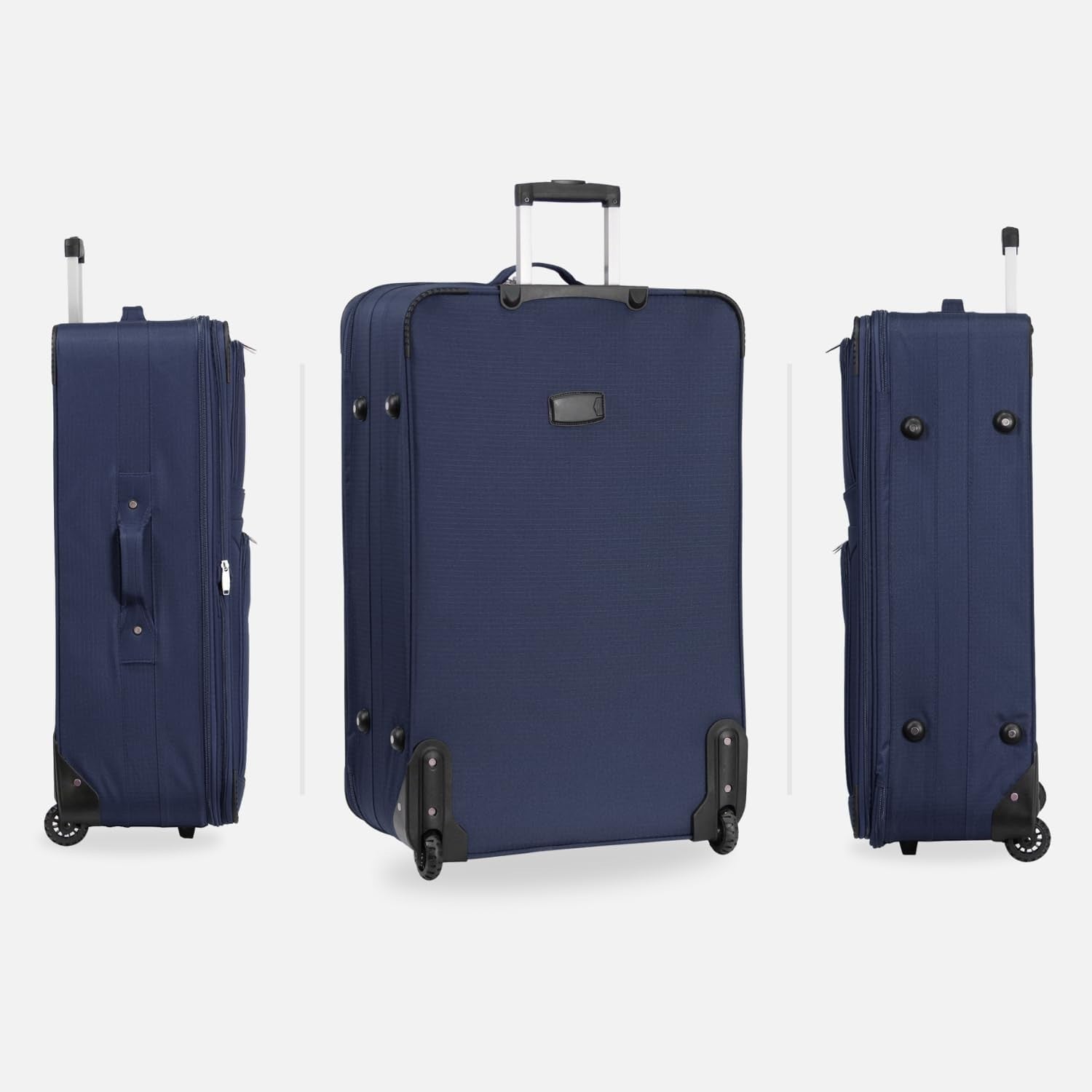 29” XL Soft Check In Suitcase Expandable Lightweight Travel Luggage 92L - Kwikley