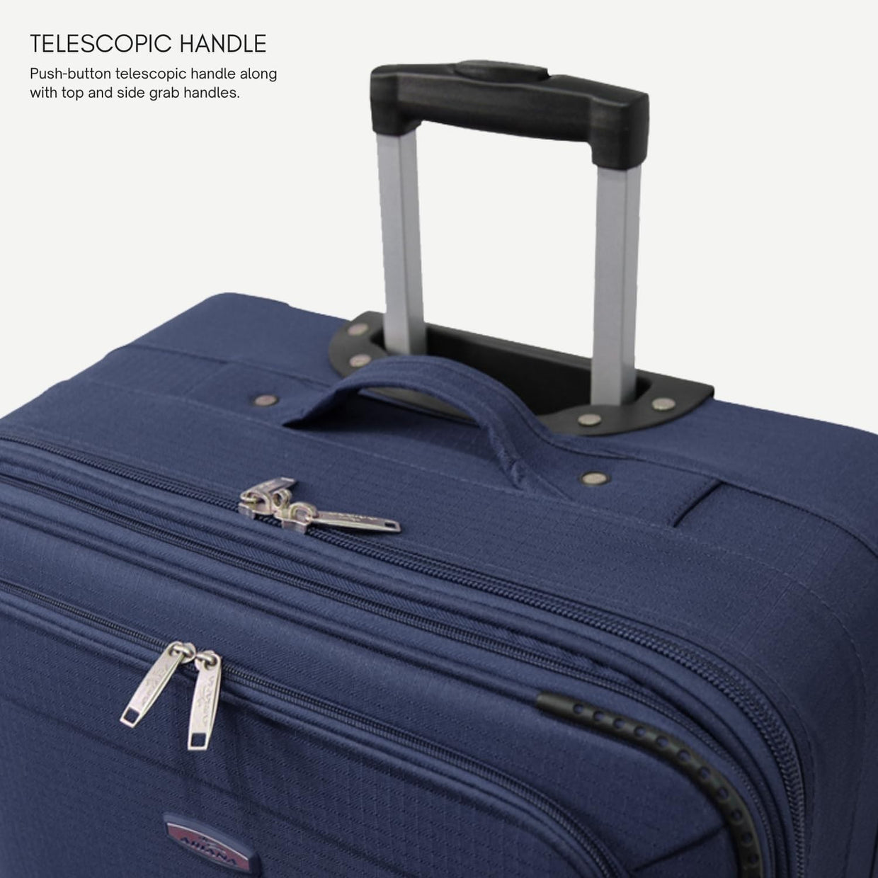 29” XL Soft Check In Suitcase Expandable Lightweight Travel Luggage 92L - Kwikley