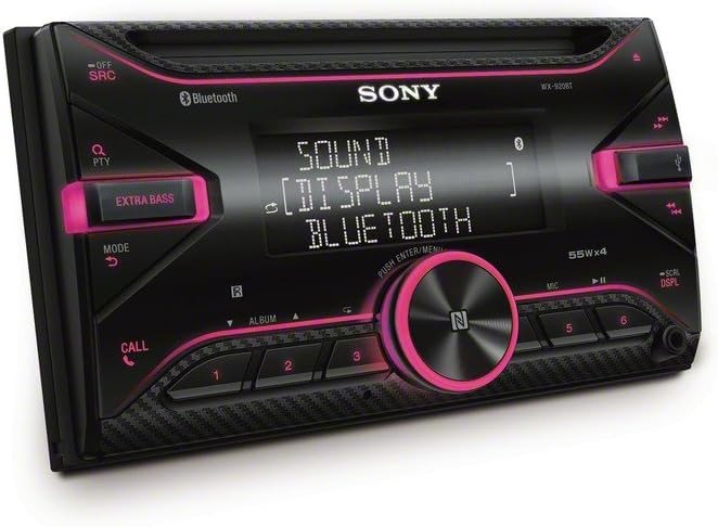 2DIN CD Receiver w/ Bluetooth WX - 920BT Renewed Car Stereo Audio Player - Kwikley