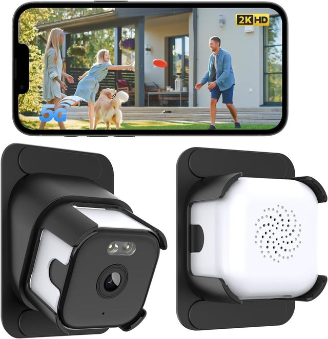 2K Window Security Camera WiFi 5GHz AI Color Night Vision 24/7