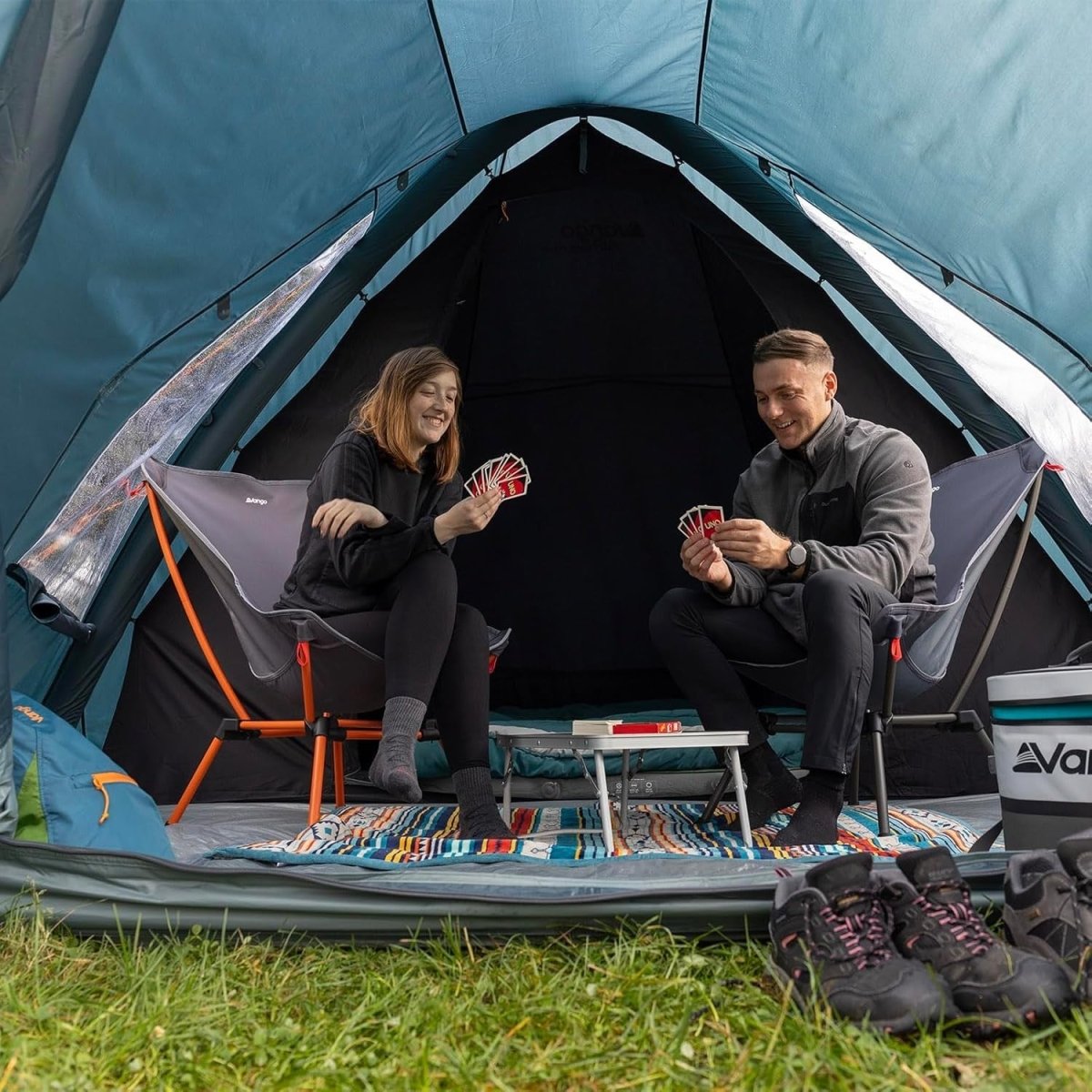 3 Man Airbeam Inflatable Teepee Tent 3000mm Waterproof - Kwikley