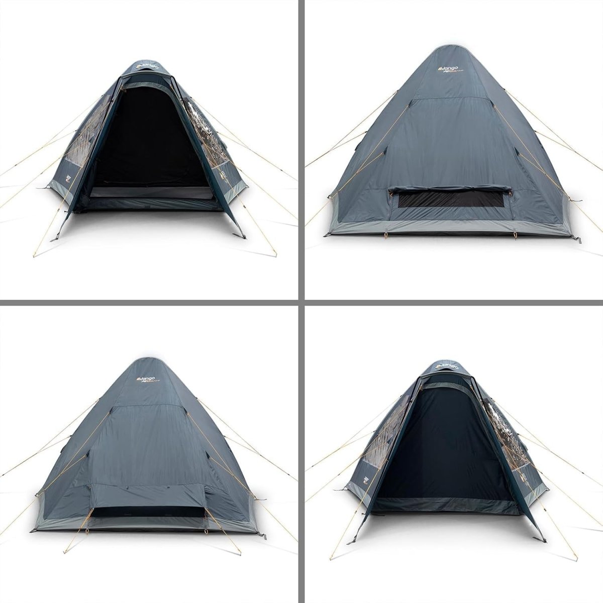 3 Man Airbeam Inflatable Teepee Tent 3000mm Waterproof - Kwikley